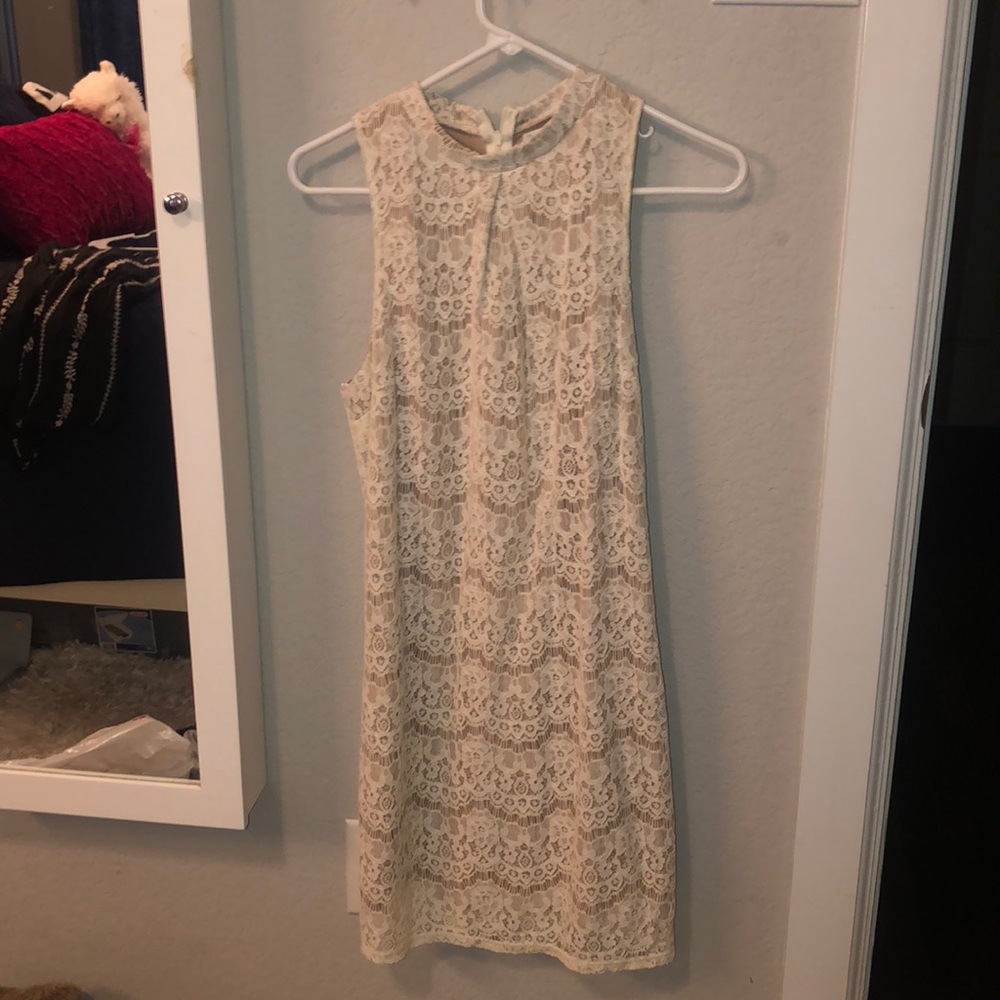 SOLD White lace dress